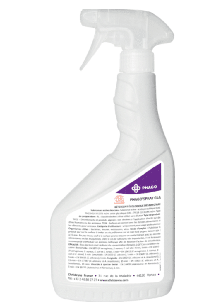 DETERGENT DESINFECTANT | PHAGO'SPRAY GLA 750ML